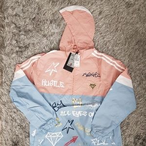 ⚡🔥⚡Men Windbreaker Hustle Brand New 2019